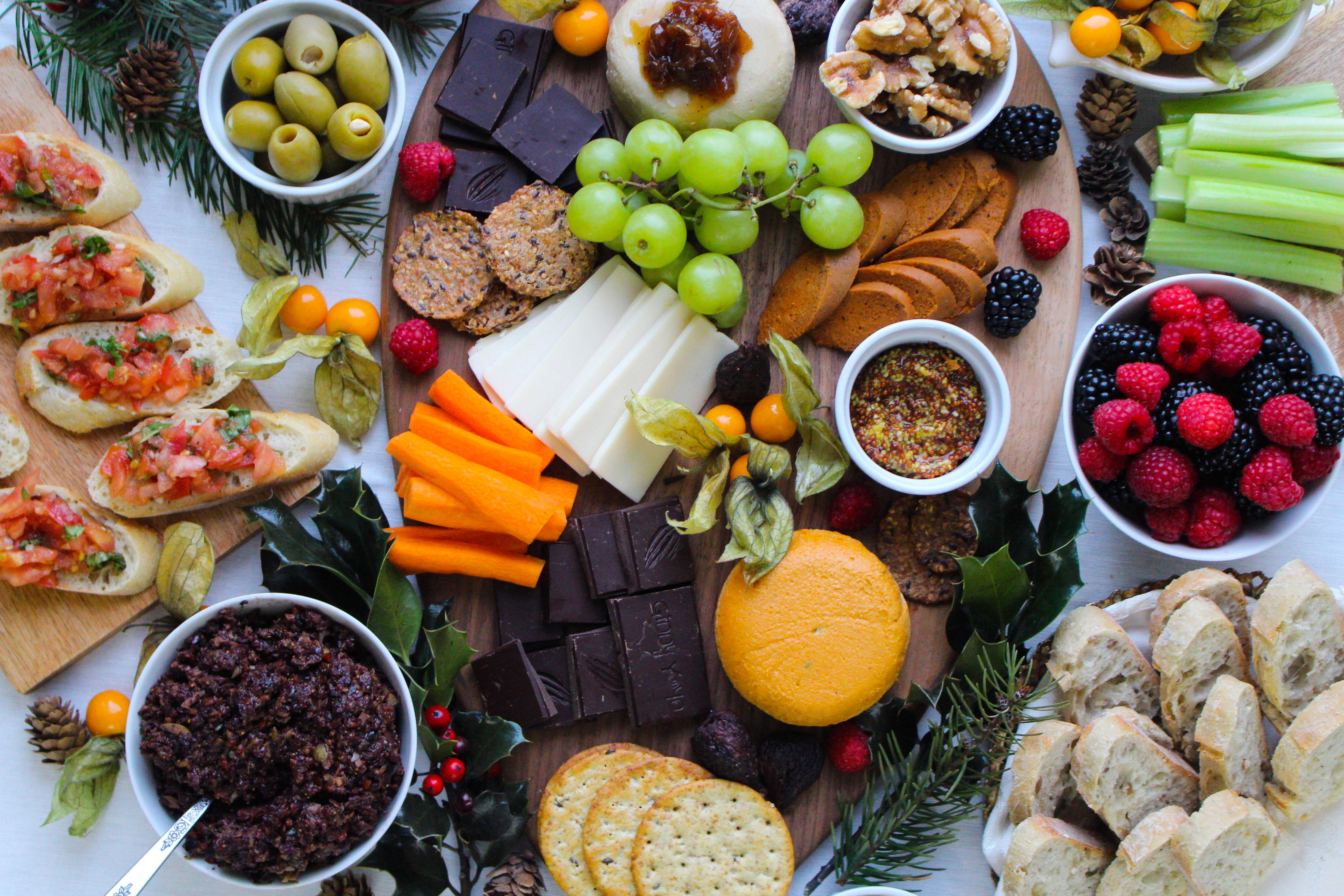 Build Your Own Cruelty-Free Cheese & Charcuterie Board
