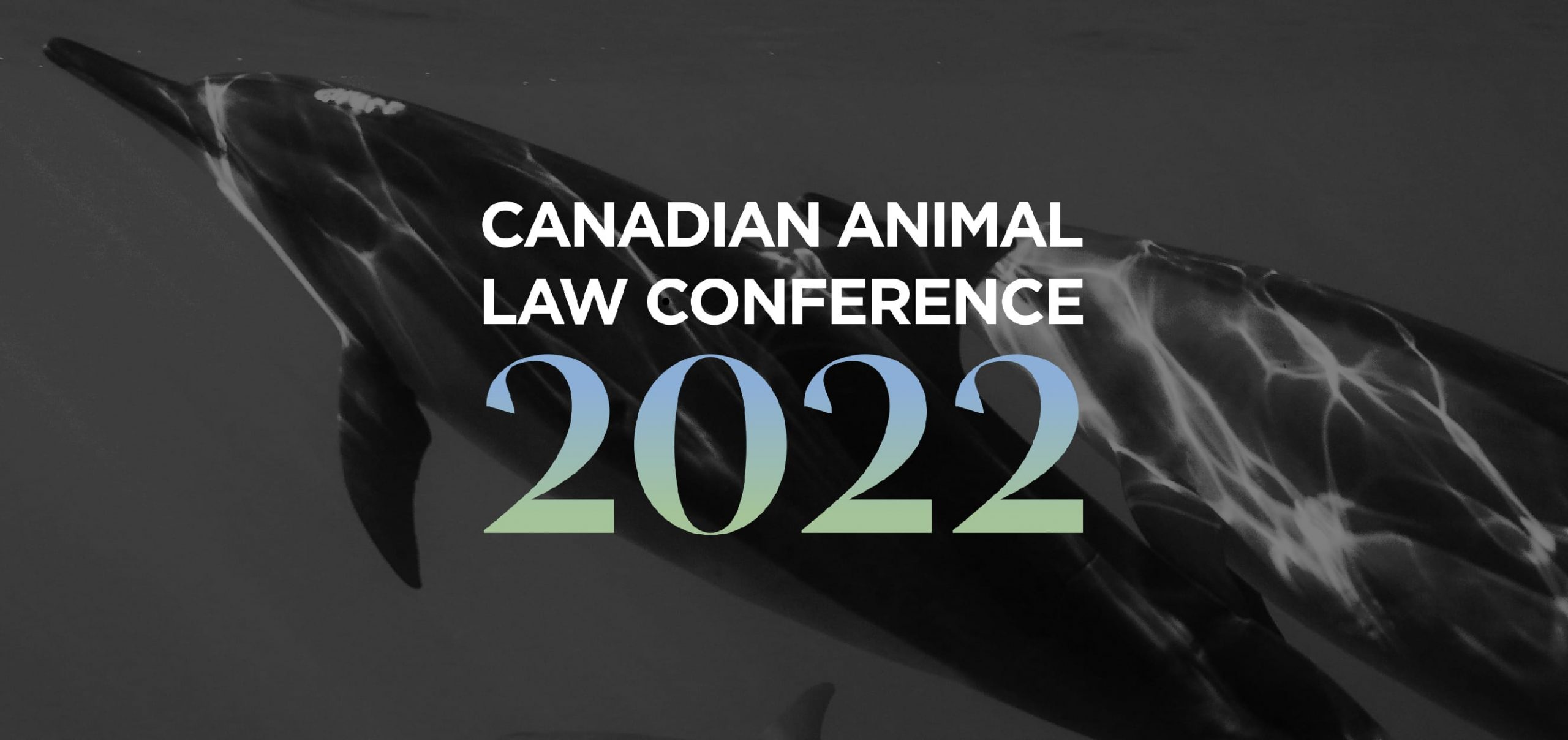 Image shows Canadian Animal Law Conference 2022 logo