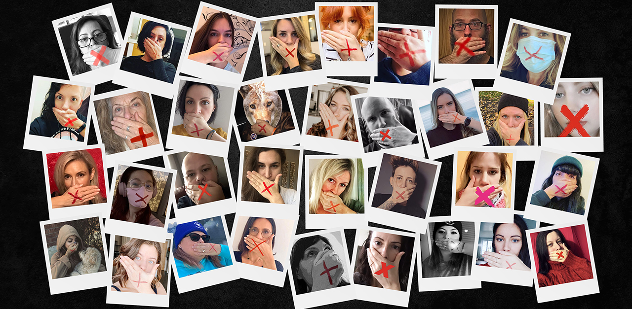 Image show #Voiceless4AnimalJustice participants