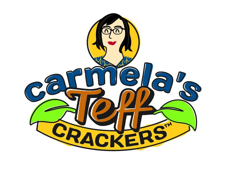 Carmelas Teff Crackers logo